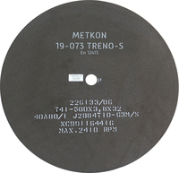 Абразивные отрезные круги TRENO-S, 400 мм