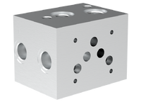 PD10 - Serial Plates with Side Ports for ISO 4401-05 valves