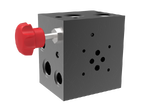 ZB06 - Base Plate with Pressure Relief Valve for Serial Plate Assemblies