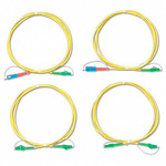 Комплект одномодовых тестовых эталонных кабелей Fluke Networks SRC-9-SCLC-KIT (2 м) для тестирования оптоволоконных кабелей LC (2 SC/LC, 2 LC/LC)