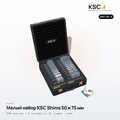 Малый набор центровочных пластин KSC Shims 50 и 75 мм в кейсе