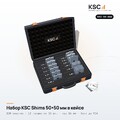 Набор центровочных пластин KSC Shims 50×50 мм в кейсе