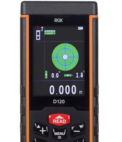 Дальномер RGK D120 функции