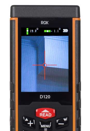 Дальномер RGK D120 функции 2