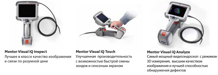 Видеоэндоскоп Mentor Visual iQ применение в отраслях промышленности Видеоэндоскоп Mentor Visual iQ применение в отраслях промышленности