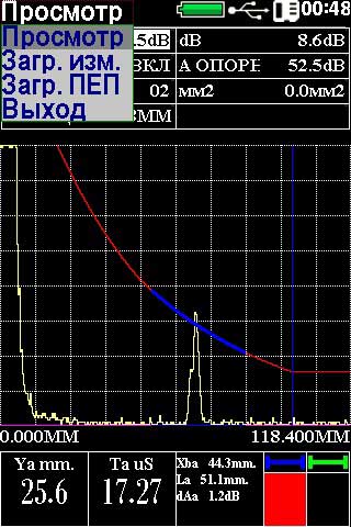 Ультразвуковой дефектоскоп NOVOTEST УД2301 настройки ПЭП